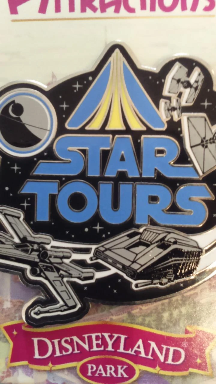 Rare Pins Disney Disneyland Paris : Attraction Star Tours